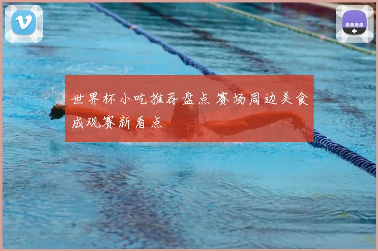 世界杯小吃推荐盘点 赛场周边美食成观赛新看点